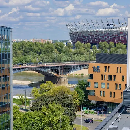 Ludna Overlooking The Center By The Vistula River By Renters